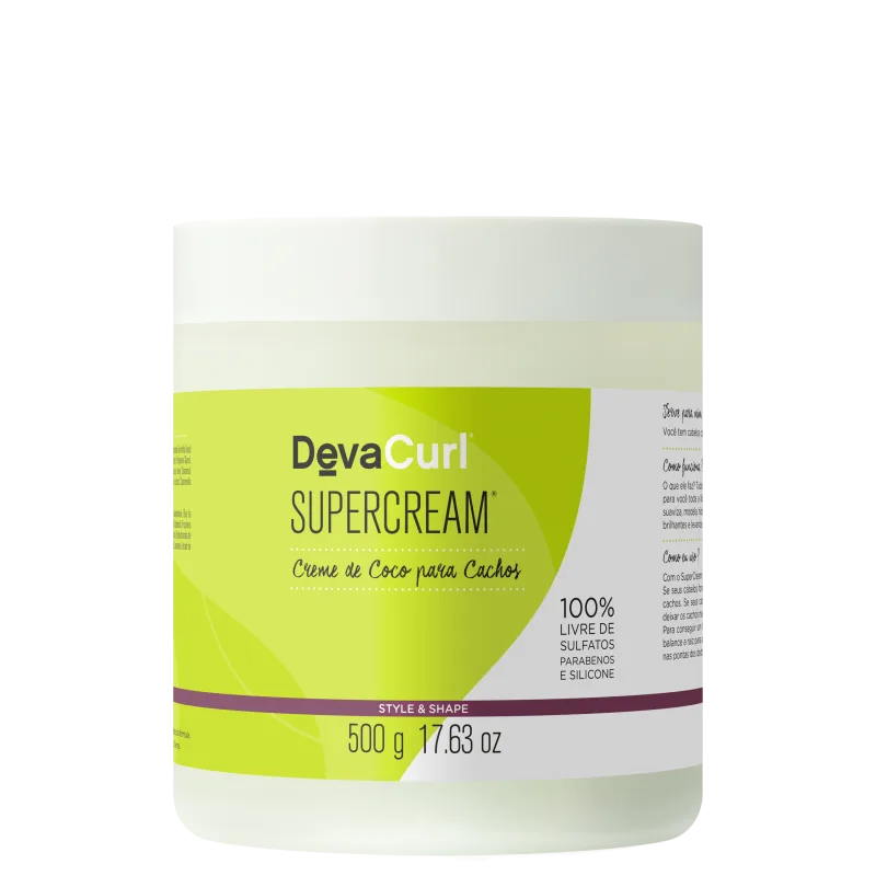 Deva Curl Creme de Coco para Cachos - Creme Modelador 500g