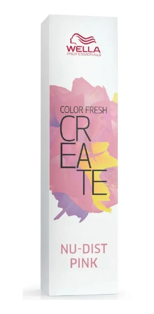 Coloração Wella Fantasia Color Fresh Create Cr Nudist Pink 60ml